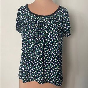 :: EUC :: Printed Matte Jersey S/S Top